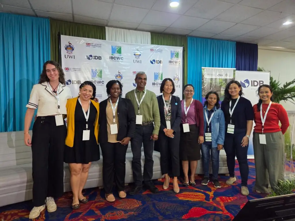 Contributed Photo. Attendees at the recent International Blue Carbon and Wetlands Conference including CBF Conservation Finance Program Manager Tanja Lieuw.